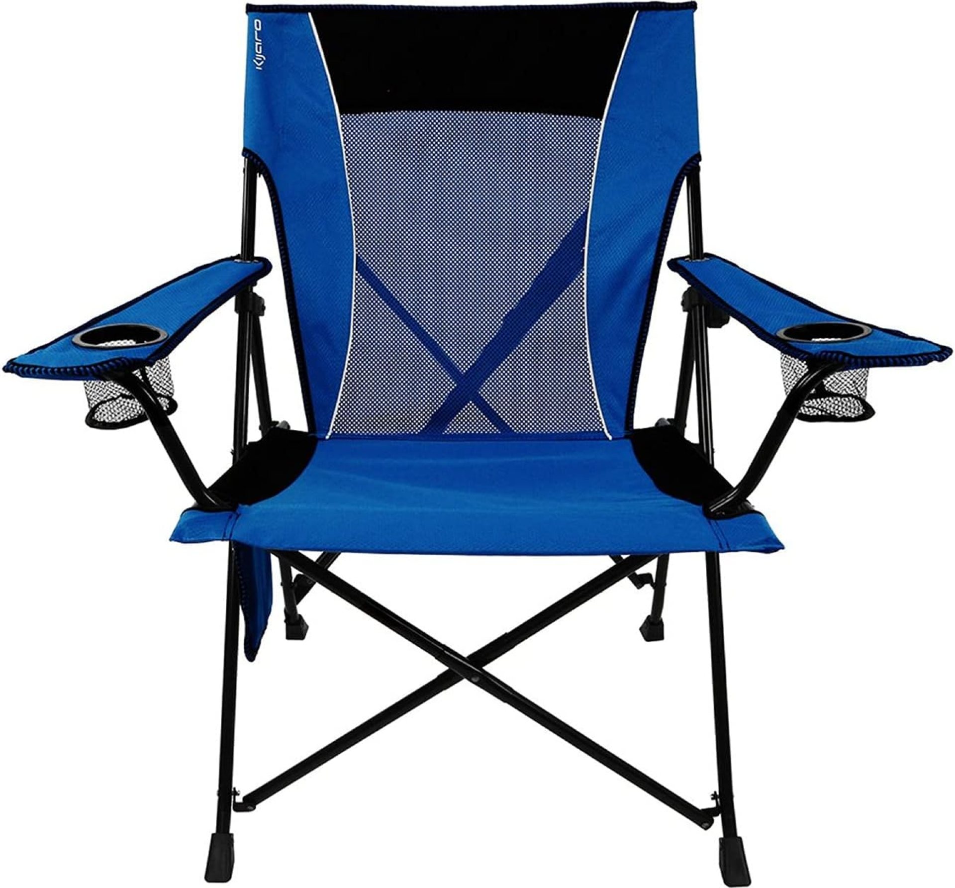 Kijaro Dual Lock Folding Camp Chairs – Versatile for Sports, Outdoors & Lawns – Locks Positions – Maldives Blue Kijaro Dual Lock Folding Camp Chairs – Versatile for Sports, Outdoors & Lawns – Locks Positions – Maldives Blue