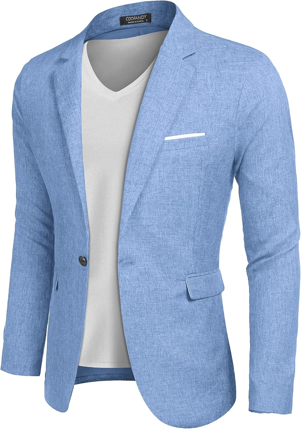 COOFANDY Men’s Blazer Casual Sport Coats Slim Fit One Button Suit Jacket Lightweight Sports Jacket COOFANDY Men’s Blazer Casual Sport Coats Slim Fit One Button Suit Jacket Lightweight Sports Jacket