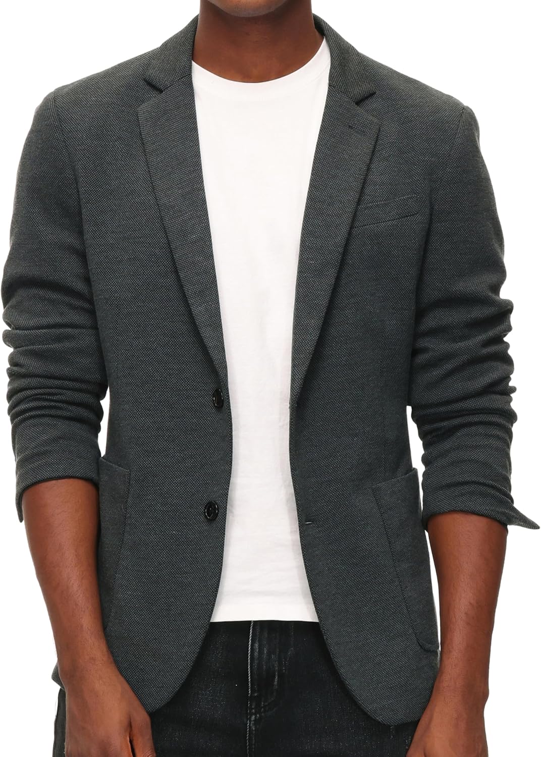 PJ PAUL JONES Men’s Casual Knit Blazer Suit Jackets Two Button Lightweight Unlined Sport Coat PJ PAUL JONES Men’s Casual Knit Blazer Suit Jackets Two Button Lightweight Unlined Sport Coat