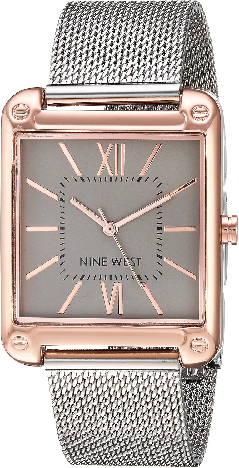 Nine West Women’s Mesh Bracelet Watch Nine West Women’s Mesh Bracelet Watch
