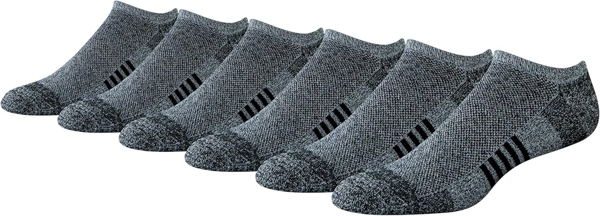 Amazon Essentials Men’s Cotton Performance Cushioned No Show Socks for Men, Breathable Athletic, 6 Pairs Amazon Essentials Men’s Cotton Performance Cushioned No Show Socks for Men, Breathable Athletic, 6 Pairs