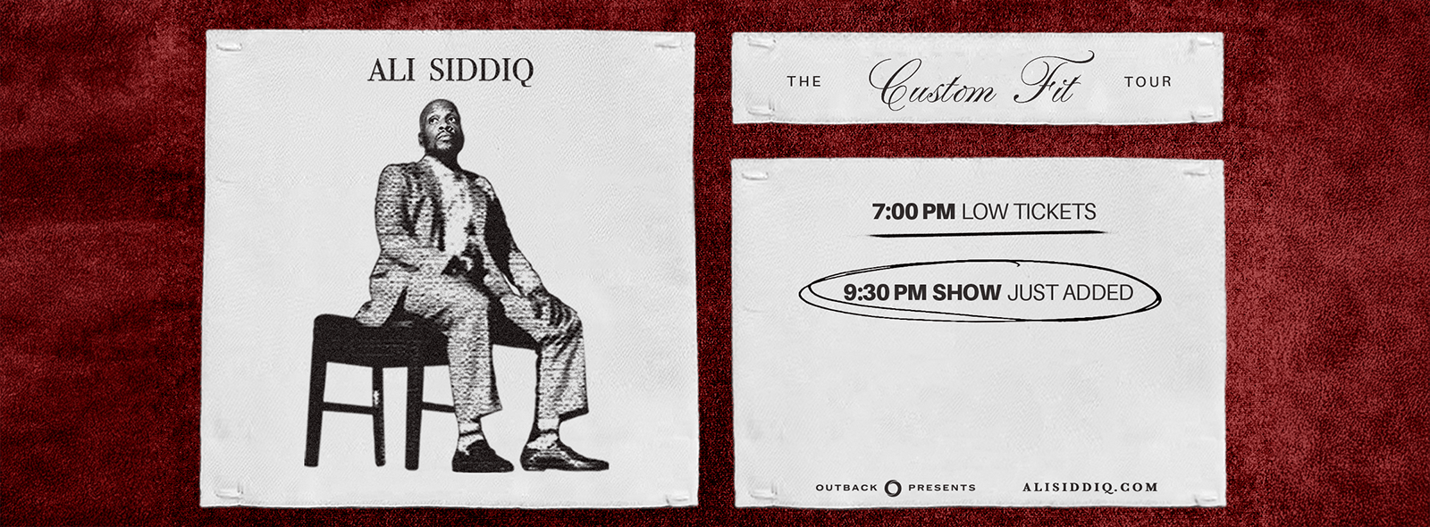 Ali Siddiq: The Custom Fit Tour LIVE at DPAC Ali Siddiq: The Custom Fit Tour LIVE at DPAC