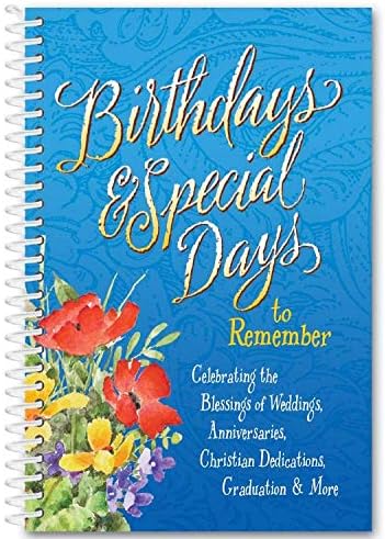 Birthdays and Special Days to Remember Date Book Large Print Birthdays and Special Days to Remember Date Book Large Print
