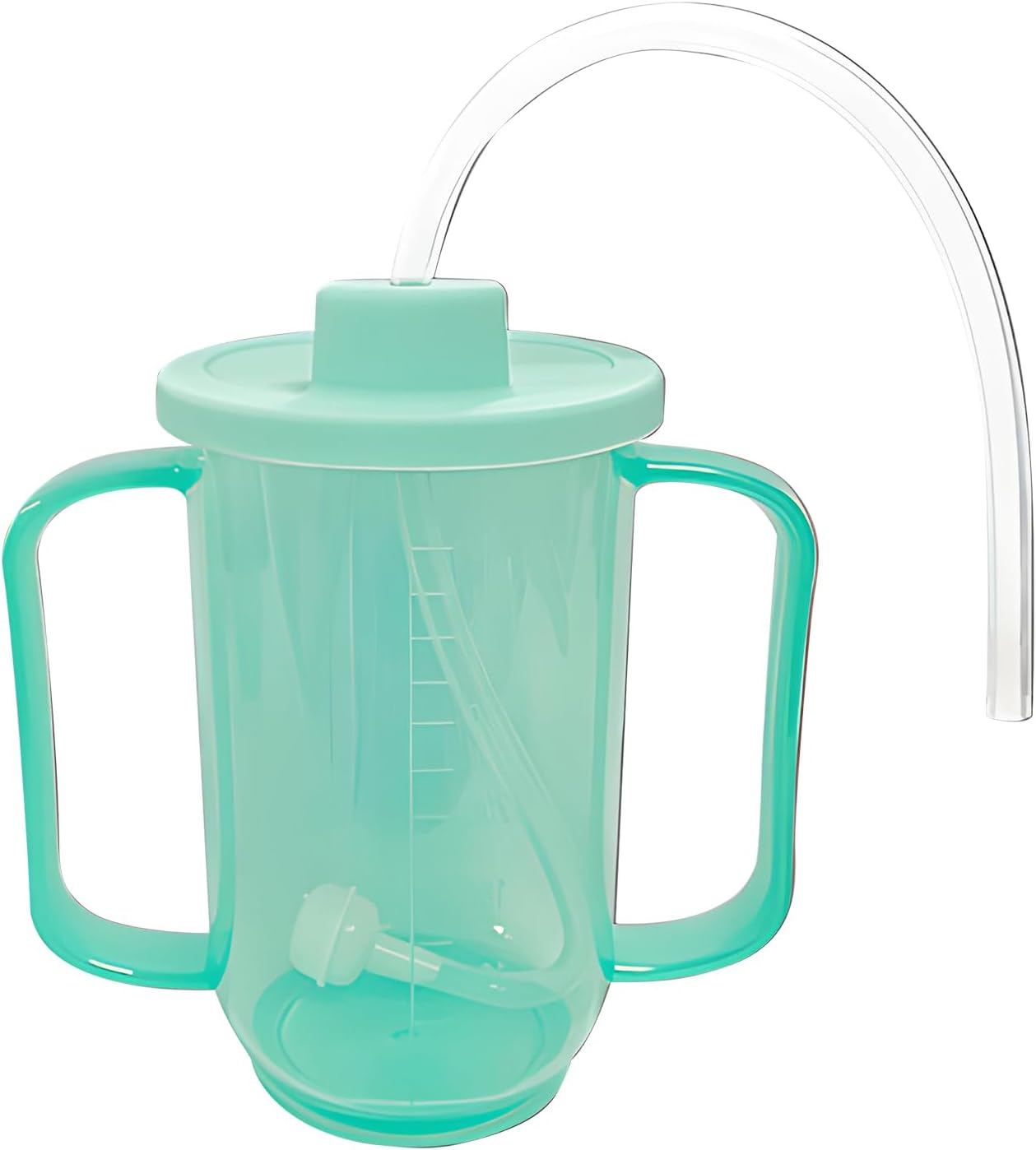 GREUS Elderly Sippy Cup, Dysphagia Cups, 12oz Adult Sippy Cup for Elderly Spill Proof Convalescent Feeding Cup with Straw, Drinking Aids for Parkinson, Disabled, Handicapped, Stroke GREUS Elderly Sippy Cup, Dysphagia Cups, 12oz Adult Sippy Cup for Elderly Spill Proof Convalescent Feeding Cup with Straw, Drinking Aids for Parkinson, Disabled, Handicapped, Stroke