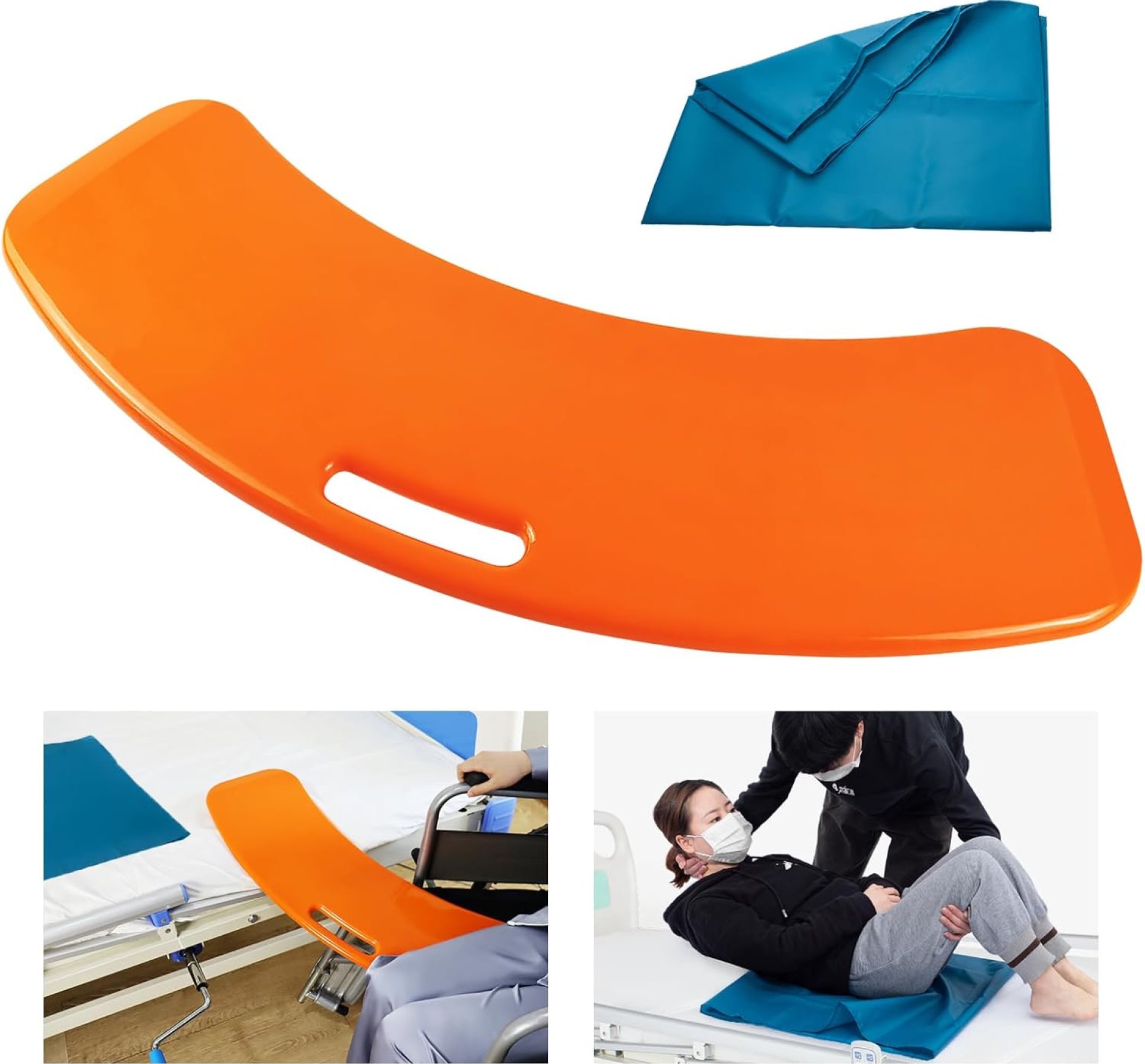 LOSCHEN Slide Transfer Board with Tubular Slide Sheet( 24″x16″), Slide Assist Device for Transferring or Seniors from Wheelchair to Bed, Toilet, Tub, Car, Weight Capacity 440 lbs LOSCHEN Slide Transfer Board with Tubular Slide Sheet( 24″x16″), Slide Assist Device for Transferring or Seniors from Wheelchair to Bed, Toilet, Tub, Car, Weight Capacity 440 lbs