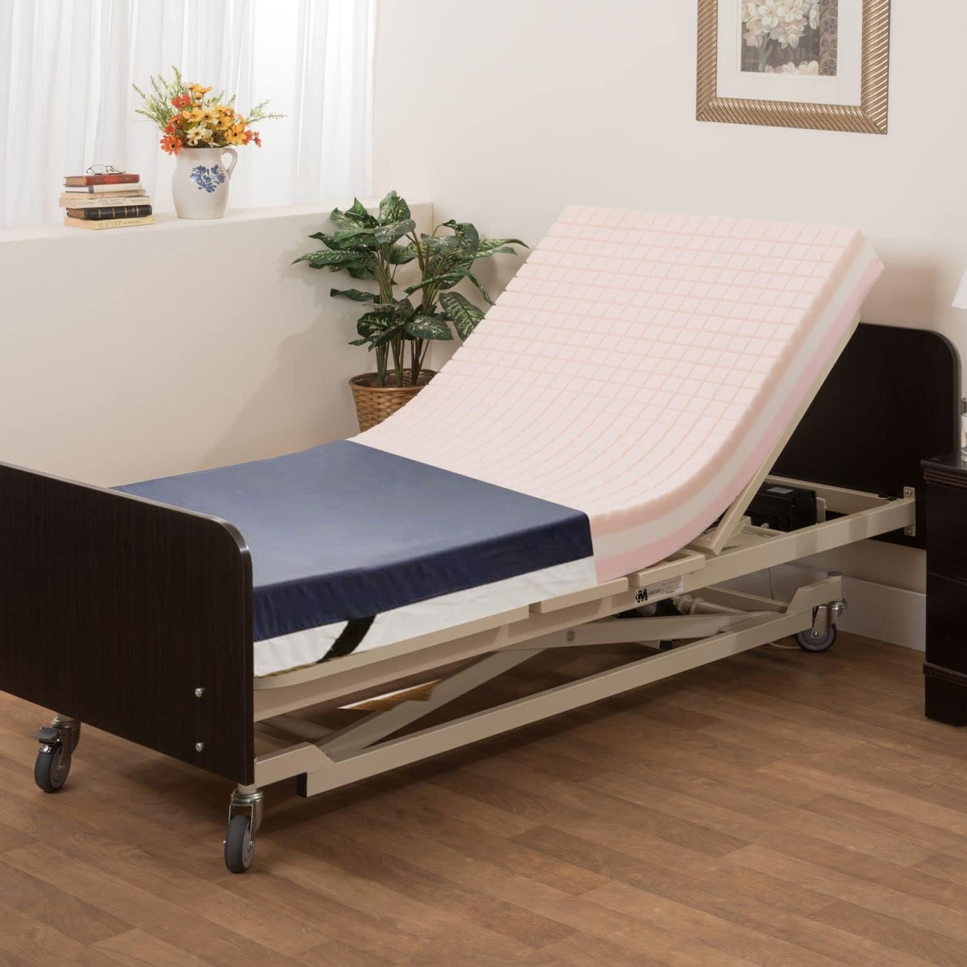 Medacure Pressure Redistribution Foam Hospital Bed Mattress – 3 Layered Visco Elastic Memory Foam – 80″ x 36″ x 6″ – Hospital Grade Nylon Cover Included Medacure Pressure Redistribution Foam Hospital Bed Mattress – 3 Layered Visco Elastic Memory Foam – 80″ x 36″ x 6″ – Hospital Grade Nylon Cover Included