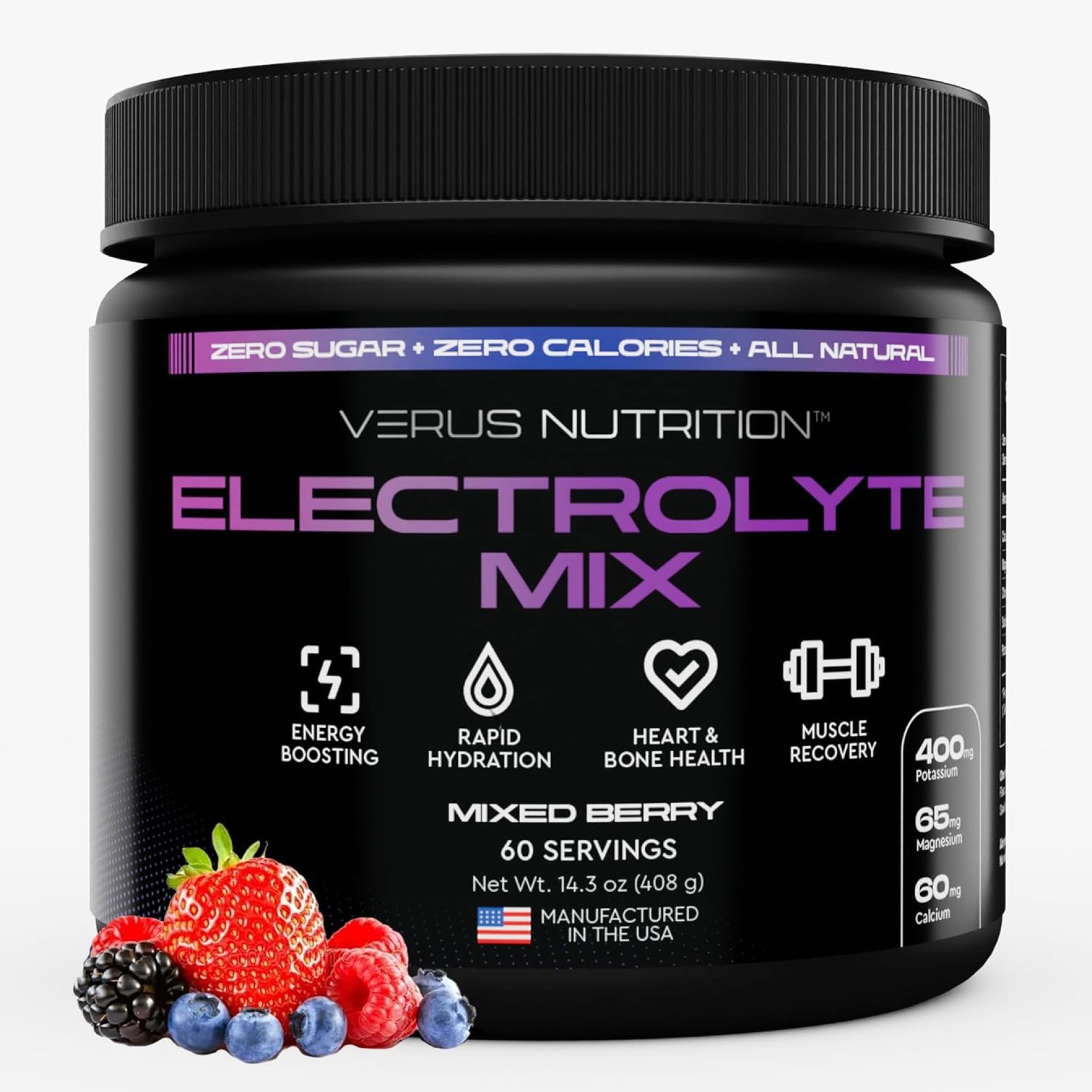 Electrolytes Powder No Sugar- Zero Calorie Hydration Powder | Sugar Free Electrolytes for Fasting, Keto & Vegan | Natural Ingredients Electrolyte Mix for Energy Boost, 60 Servings Electrolytes Powder No Sugar- Zero Calorie Hydration Powder | Sugar Free Electrolytes for Fasting, Keto & Vegan | Natural Ingredients Electrolyte Mix for Energy Boost, 60 Servings