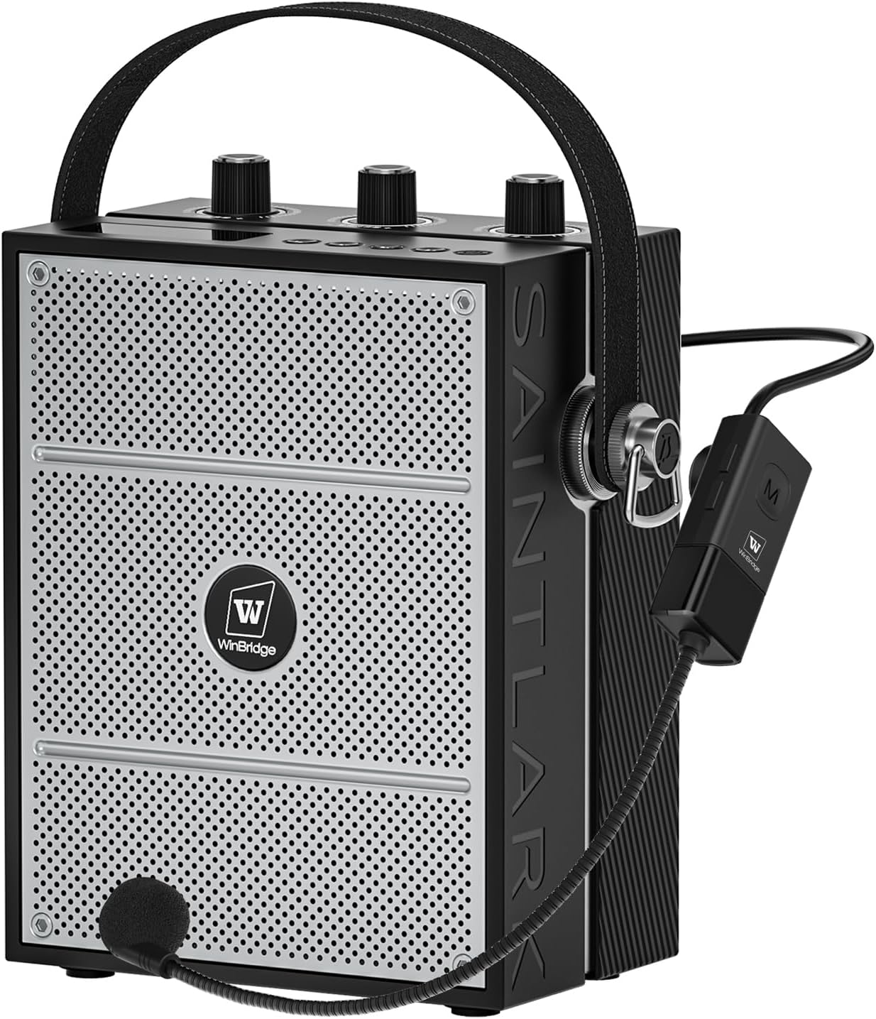 Voice Amplifier, Portable PA System with Wireless Headset Mic & Speaker, 40W Bluetooth Portable Microphone and Speaker for Teachers, Public Speaking, Events, Hands-Free Megaphone with Strap – S98 Voice Amplifier, Portable PA System with Wireless Headset Mic & Speaker, 40W Bluetooth Portable Microphone and Speaker for Teachers, Public Speaking, Events, Hands-Free Megaphone with Strap – S98