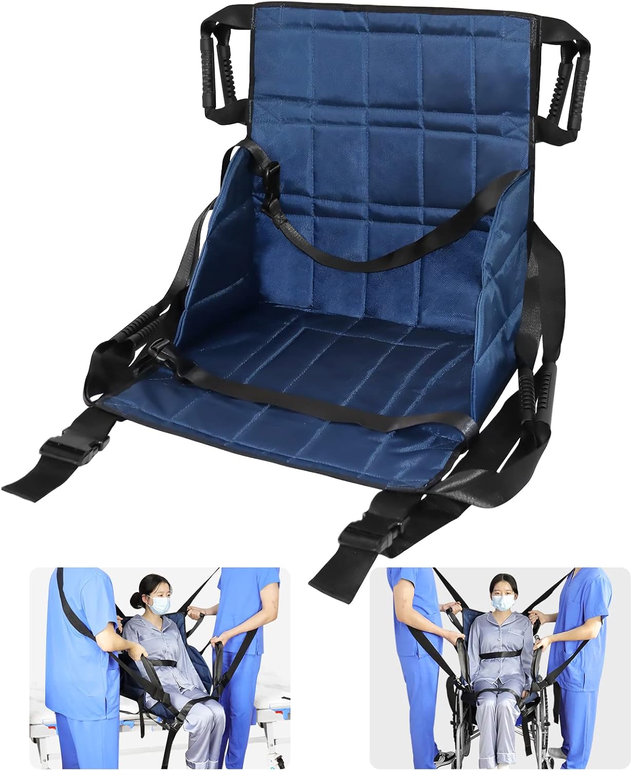 YHK Lift Stair Slide Board Transfer, Evacuation Elevator Slide,Nylon Lift Sling Transfer Board for Body Lift, Turning(with Shoulder Strap) YHK Lift Stair Slide Board Transfer, Evacuation Elevator Slide,Nylon Lift Sling Transfer Board for Body Lift, Turning(with Shoulder Strap)