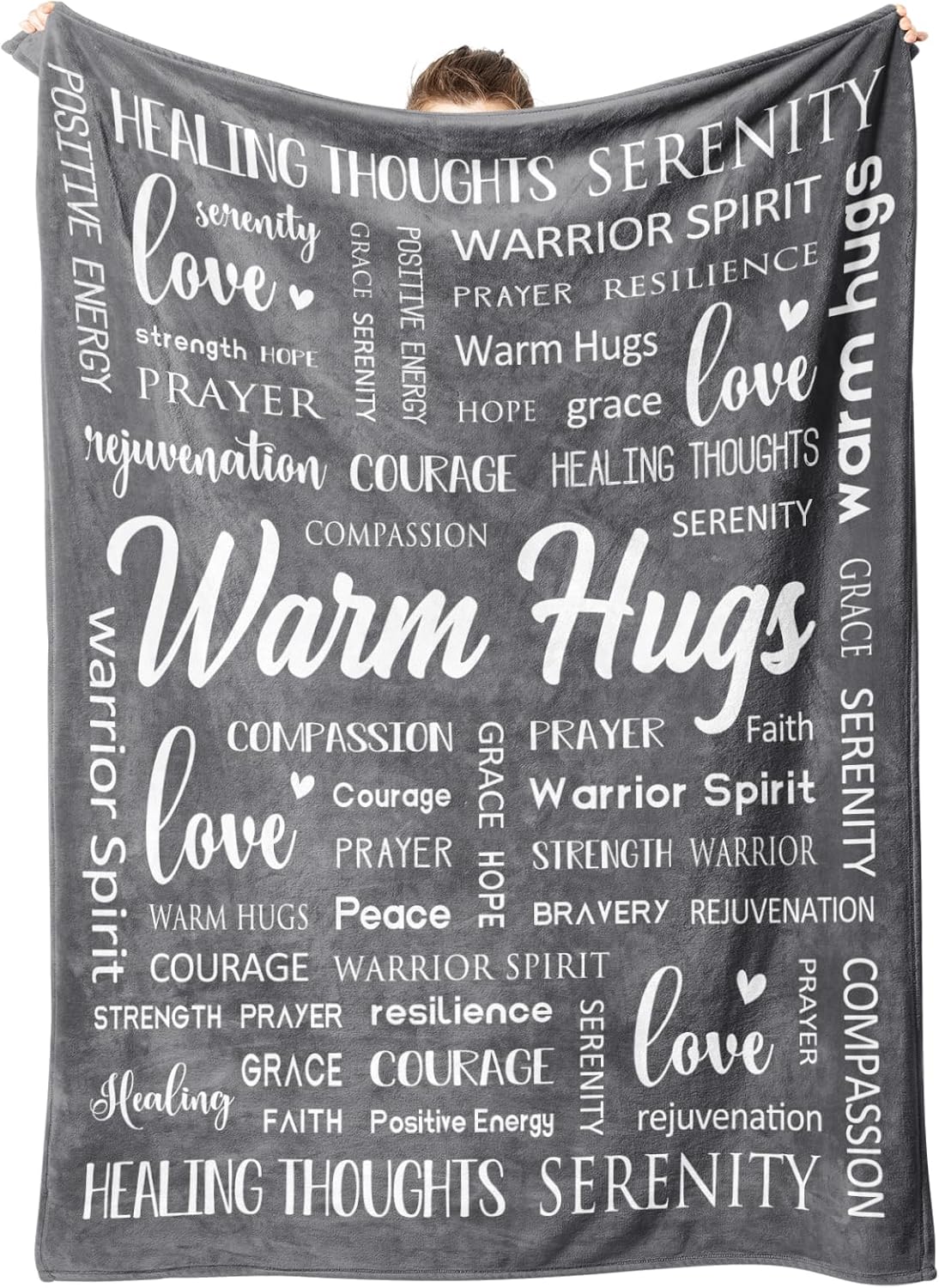 Afterprints Warm Hugs Healing Blanket – Get Well Soon Gifts for Women Men, Cancer Care, Chemo, After Surgery, Thinking of You Gifts, Soft Throw Blanket 50″x60″ Afterprints Warm Hugs Healing Blanket – Get Well Soon Gifts for Women Men, Cancer Care, Chemo, After Surgery, Thinking of You Gifts, Soft Throw Blanket 50″x60″