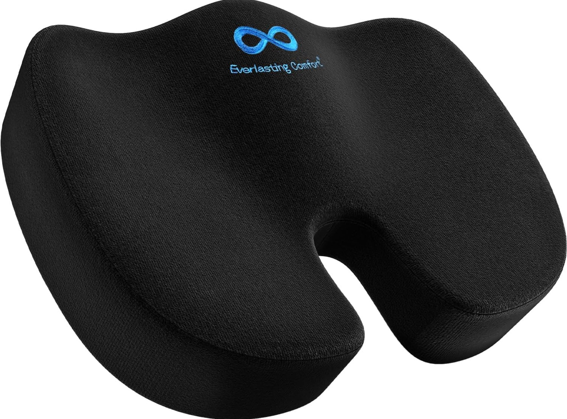 Everlasting Comfort Doctor Recommended Memory Foam Seat Cushion for Office Chairs & Car Seat – Ergonomic Office Desk Accessories for Tailbone Pain Relief, Sciatica & Back Support Everlasting Comfort Doctor Recommended Memory Foam Seat Cushion for Office Chairs & Car Seat – Ergonomic Office Desk Accessories for Tailbone Pain Relief, Sciatica & Back Support