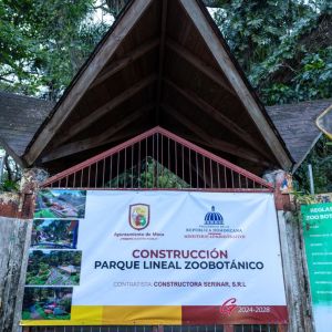 Gobierno inicia construcción del Parque Lineal ZooBotánico Municipal de Moca Gobierno inicia construcción del Parque Lineal ZooBotánico Municipal de Moca
