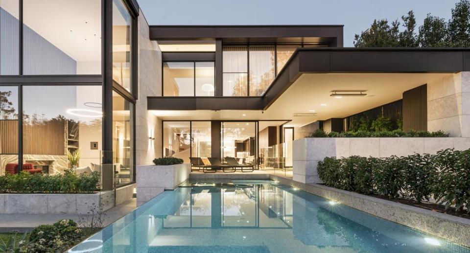 Inside m Toorak mansion with infinity pool, wine cellar, rooftop kitchen and bar Inside m Toorak mansion with infinity pool, wine cellar, rooftop kitchen and bar