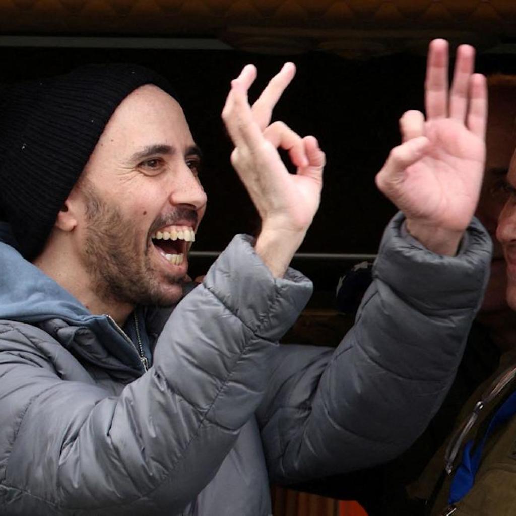 Six Israeli hostages freed ahead of Palestinian prisoner release Six Israeli hostages freed ahead of Palestinian prisoner release