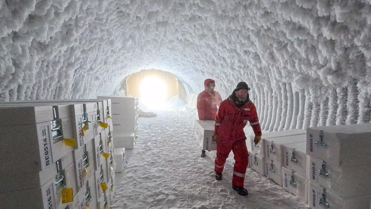 Million year-old bubbles could solve ice age mystery Million year-old bubbles could solve ice age mystery