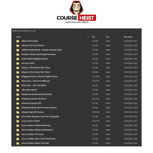 Indian Youtuber Professional Courses Bundle