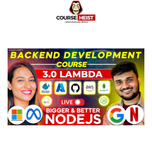 GDL Sanket Singh Advanced Backend Development In NODE (Lambda 3)