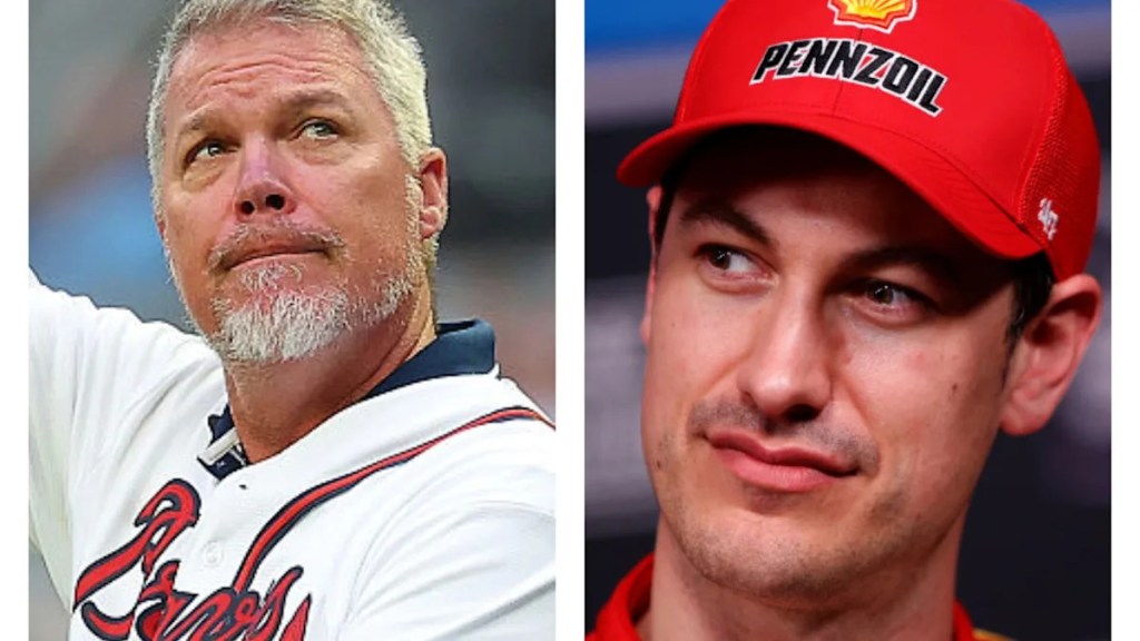 Joey Logano responds to Chipper Jones’ criticism over radio rant about Austin Cindric at Talladega Joey Logano responds to Chipper Jones’ criticism over radio rant about Austin Cindric at Talladega