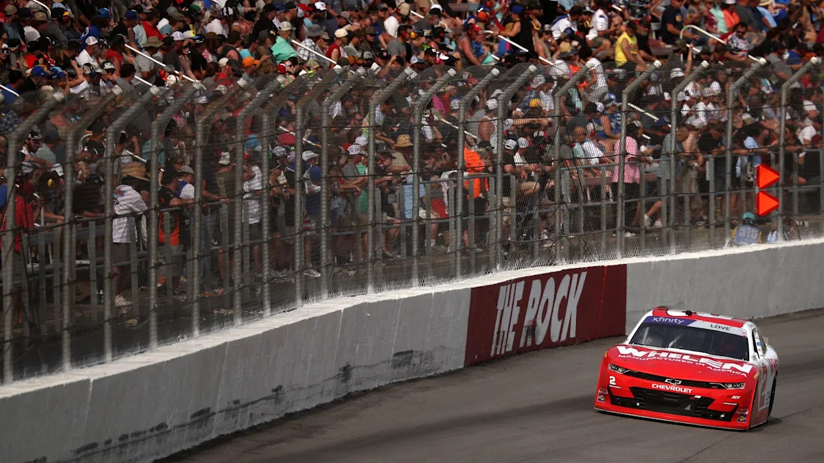 NASCAR Xfinity Rockingham results: Jesse Love wins in overtime NASCAR Xfinity Rockingham results: Jesse Love wins in overtime