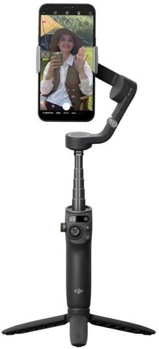 DJI Osmo Mobile 6 Gimbal Stabilizer for Smartphones, 3-Axis Phone Gimbal, Built-In Extension Rod, Object Tracking, Portable and Foldable, Vlogging Stabilizer, YouTube TikTok, Slate Gray DJI Osmo Mobile 6 Gimbal Stabilizer for Smartphones, 3-Axis Phone Gimbal, Built-In Extension Rod, Object Tracking, Portable and Foldable, Vlogging Stabilizer, YouTube TikTok, Slate Gray