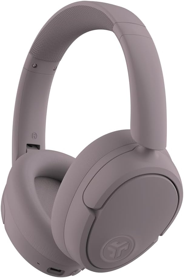 JLab JBuds Lux ANC Wireless Headphones, Mauve, Hybrid Active Noise Cancelling, Customizable Sound, Spatial Audio Compatible, Premium Over-Ear Bluetooth Headset JLab JBuds Lux ANC Wireless Headphones, Mauve, Hybrid Active Noise Cancelling, Customizable Sound, Spatial Audio Compatible, Premium Over-Ear Bluetooth Headset