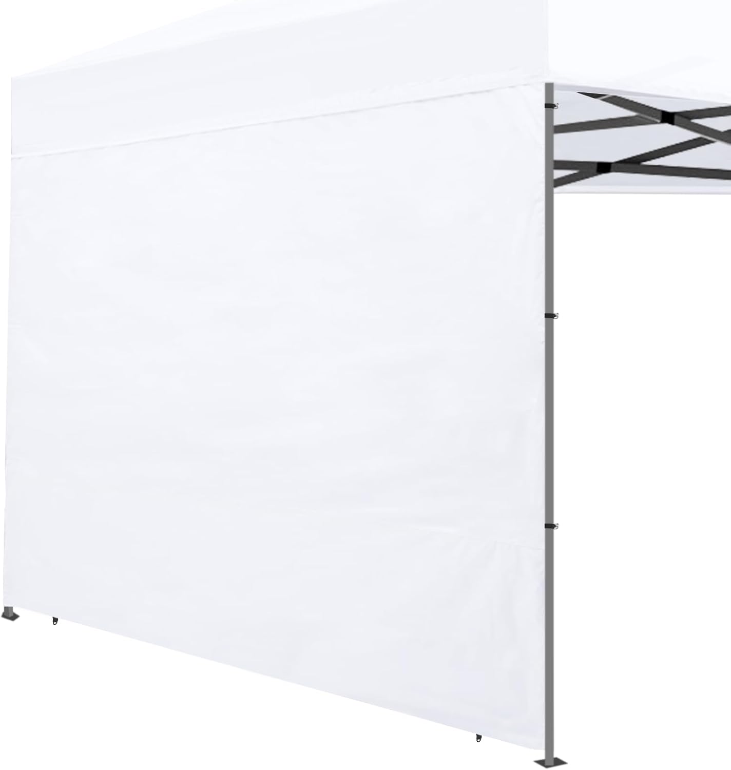 Canopy Tent Sidewalls 10×10 for Pop Up Canopy, Instant Canopy Sunwall with Waterproof and UV Protection Layer,1 Pack Sidewall Only(White) Canopy Tent Sidewalls 10×10 for Pop Up Canopy, Instant Canopy Sunwall with Waterproof and UV Protection Layer,1 Pack Sidewall Only(White)