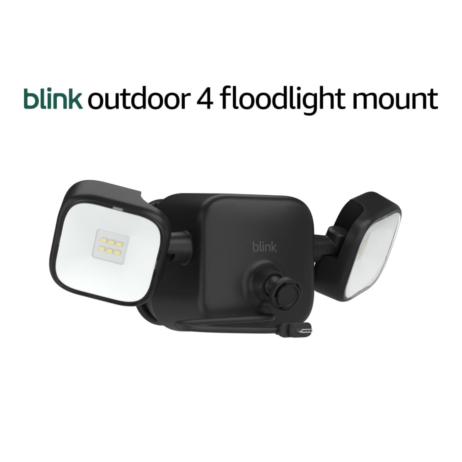 Blink Outdoor 4 Floodlight Mount – Wire-free, 700 lumens, two-year battery life, set up in minutes Blink Outdoor 4 Floodlight Mount – Wire-free, 700 lumens, two-year battery life, set up in minutes