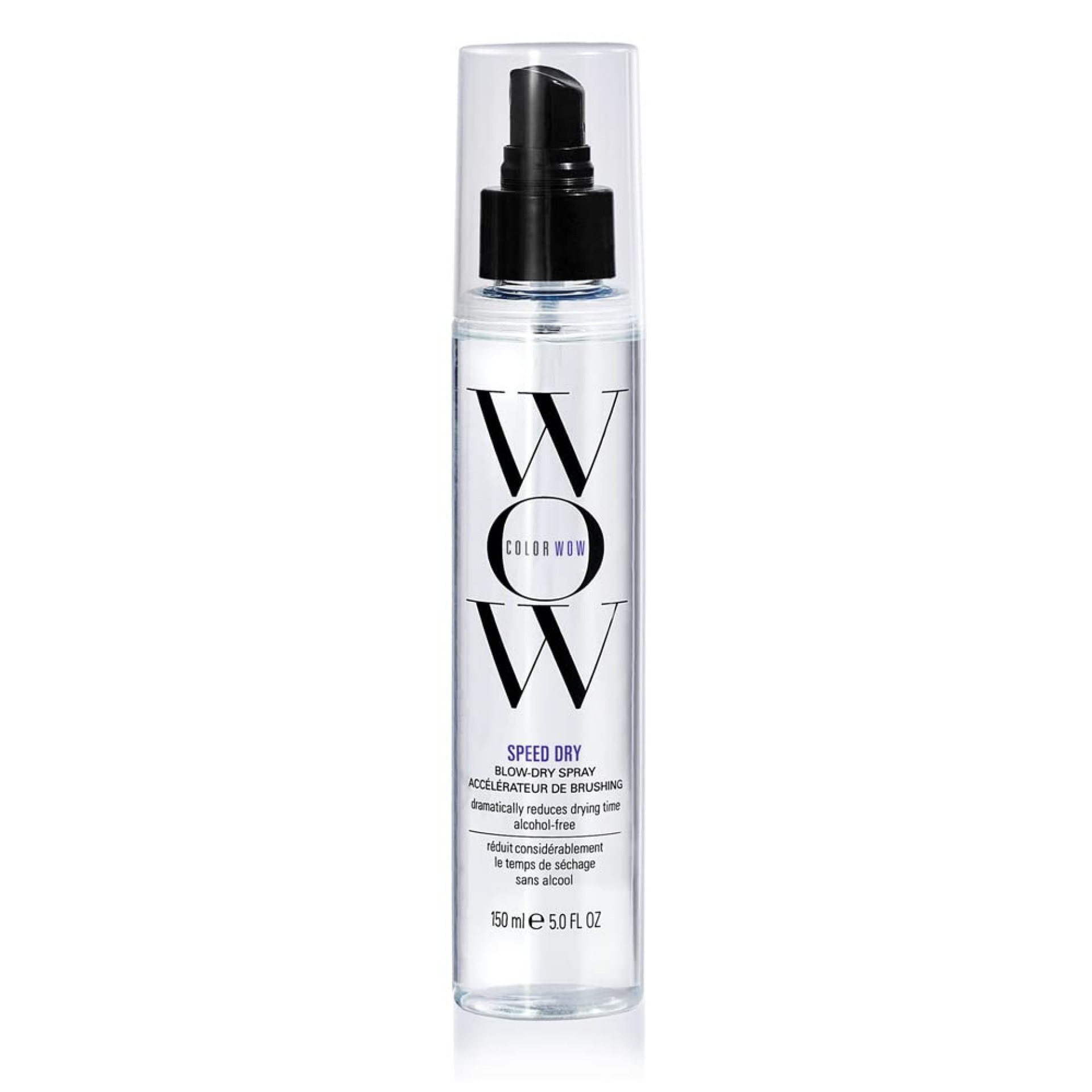 COLOR WOW Speed Dry Blow Dry Spray – Cut Blow Dry Time by 30% | Heat Protectant, Prevent Breakage | Cruelty-Free & Gluten-Free COLOR WOW Speed Dry Blow Dry Spray – Cut Blow Dry Time by 30% | Heat Protectant, Prevent Breakage | Cruelty-Free & Gluten-Free