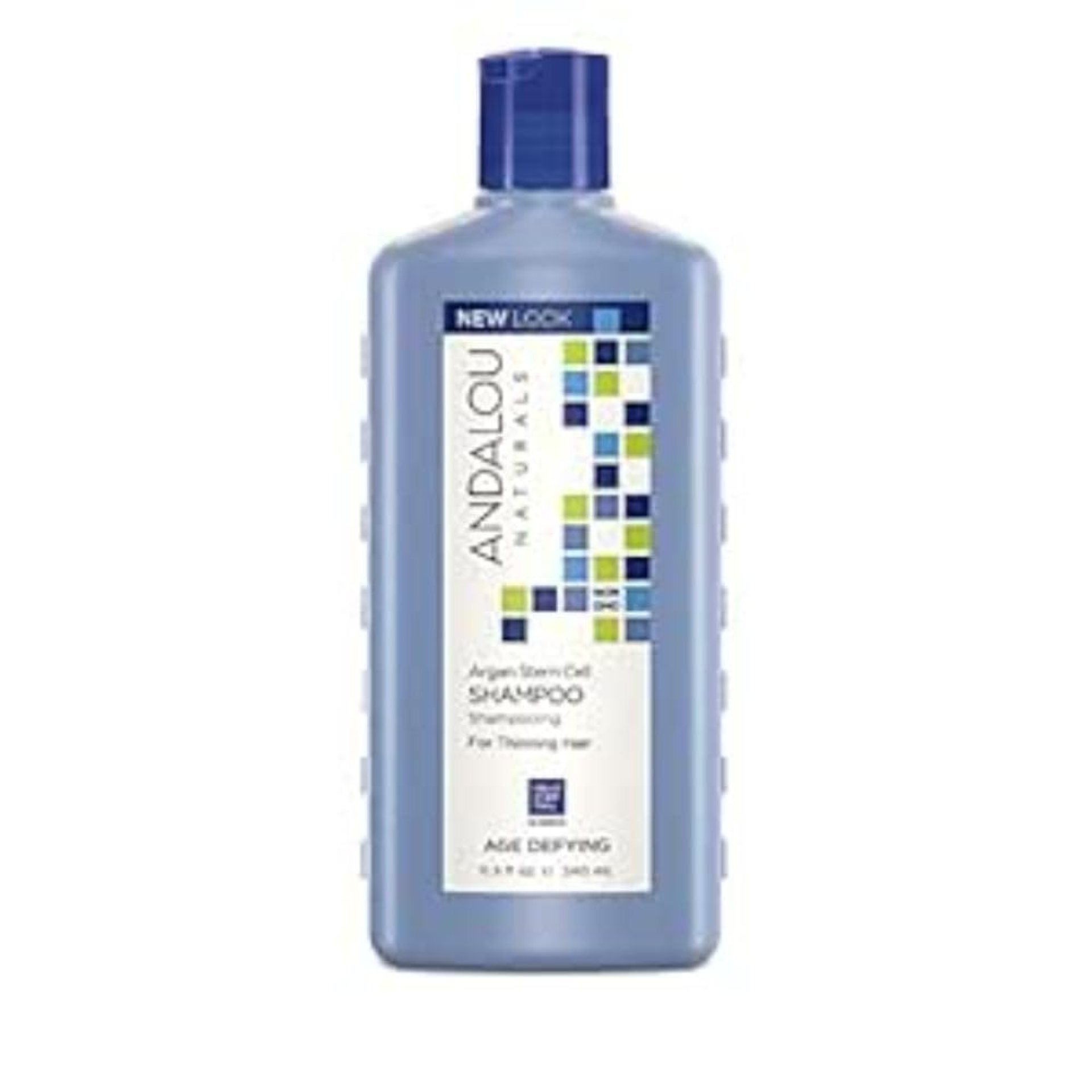 Andalou Naturals Argan Stem Cell Age Defying Shampoo, Strengthening Hair Care for Thinning, Dull or Weak Hair, Helps Revitalize & Strengthen for Fuller, Healthier-Looking Hair, 11.5 Ounce Andalou Naturals Argan Stem Cell Age Defying Shampoo, Strengthening Hair Care for Thinning, Dull or Weak Hair, Helps Revitalize & Strengthen for Fuller, Healthier-Looking Hair, 11.5 Ounce