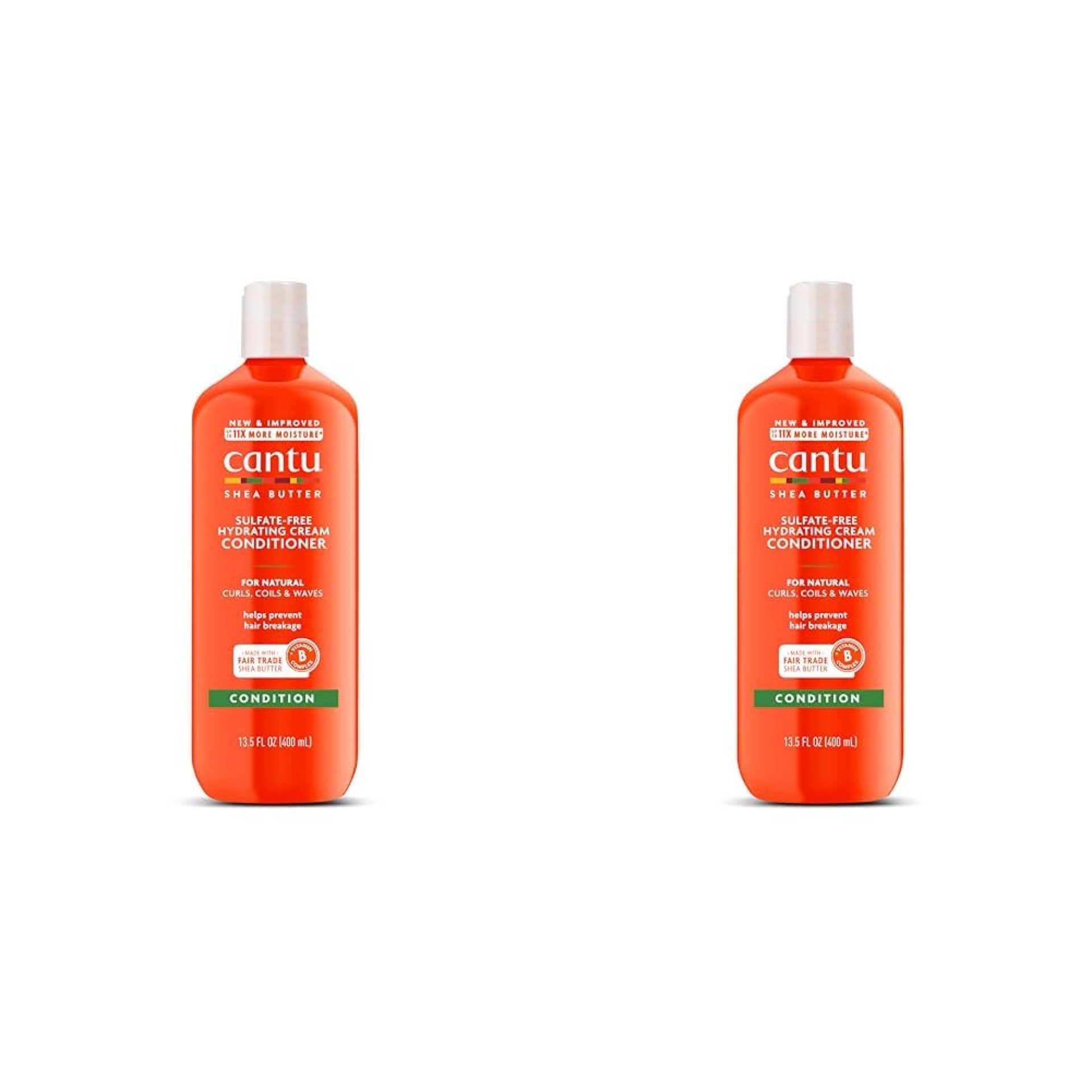 Cantu Hydrating Cream Conditioner with Shea Butter for Natural Hair, 13.5 fl oz (Packaging May Vary) (Pack of 2) Cantu Hydrating Cream Conditioner with Shea Butter for Natural Hair, 13.5 fl oz (Packaging May Vary) (Pack of 2)