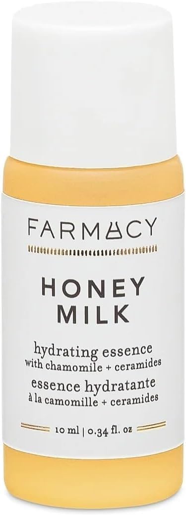 Farmacy Hydrating Essence – Hydrating Honey Milk Toner + Facial Essence to Soothe, Moisturize and Strengthen Skin Barrier – Preps Complexion for Skincare Products or Makeup Application (10ml) Farmacy Hydrating Essence – Hydrating Honey Milk Toner + Facial Essence to Soothe, Moisturize and Strengthen Skin Barrier – Preps Complexion for Skincare Products or Makeup Application (10ml)