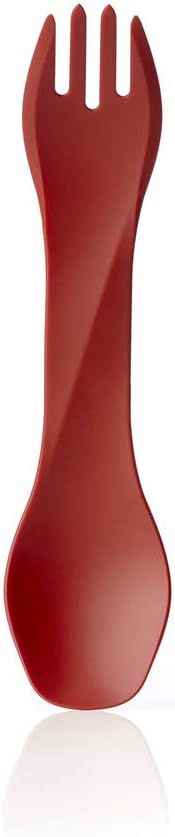 humangear GoBites Uno Portable Silverware Utensils Camping Gear Accessories Kitchen Equipment for Cooking or Lunchbox, 1-Pack, Red humangear GoBites Uno Portable Silverware Utensils Camping Gear Accessories Kitchen Equipment for Cooking or Lunchbox, 1-Pack, Red