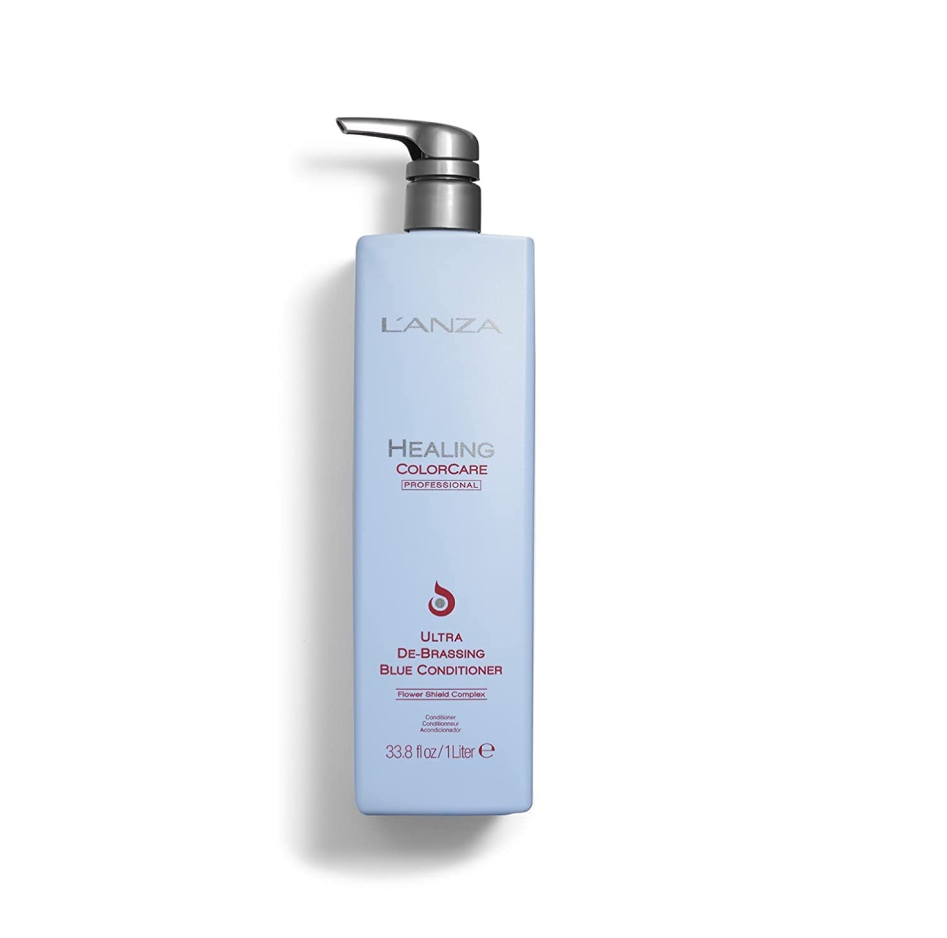 L’ANZA Healing ColorCare Ultra De-Brassing Professional Blue Conditioner, Color Toning Haircare to Eliminate Unwanted Brassiness, Sulfate-free Formula L’ANZA Healing ColorCare Ultra De-Brassing Professional Blue Conditioner, Color Toning Haircare to Eliminate Unwanted Brassiness, Sulfate-free Formula