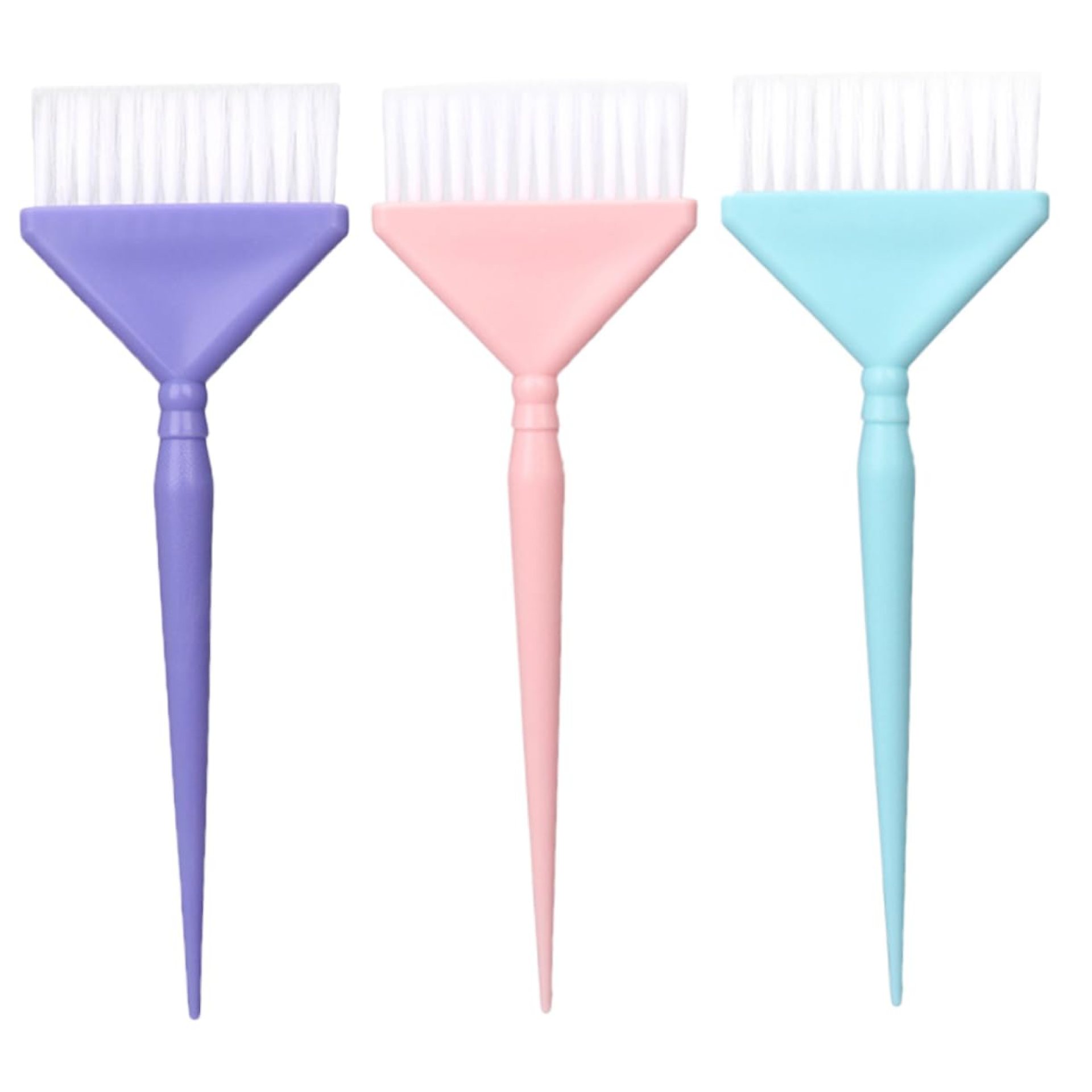 BESTYASH 3Pcs Hair Dye Brush Set Soft Bristle Dye Applicator Brushes for Hair Coloring Highlighting Kit and Essential Barber Accessories and Hair Dye Tools BESTYASH 3Pcs Hair Dye Brush Set Soft Bristle Dye Applicator Brushes for Hair Coloring Highlighting Kit and Essential Barber Accessories and Hair Dye Tools