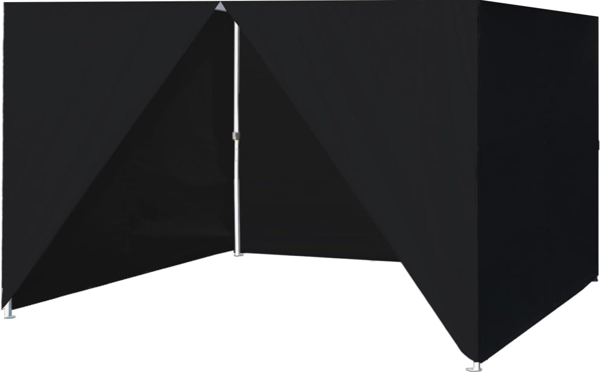 Eurmax USA Full Zippered Walls for 10×10 Easy Pop Up Canopy Tent,4 Walls ONLY(Black) Eurmax USA Full Zippered Walls for 10×10 Easy Pop Up Canopy Tent,4 Walls ONLY(Black)