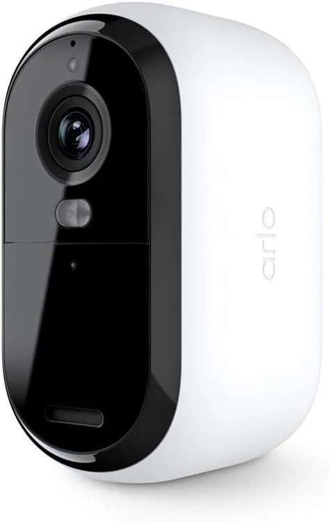 Arlo Essential Security Camera 2K | Indoor – Outdoor | 2nd Gen | Wireless with Spotlight, 2-Way Audio, Color Night Vision, Live Stream, Motion Activation, Real Time Notifications, Wide Angle – White Arlo Essential Security Camera 2K | Indoor – Outdoor | 2nd Gen | Wireless with Spotlight, 2-Way Audio, Color Night Vision, Live Stream, Motion Activation, Real Time Notifications, Wide Angle – White