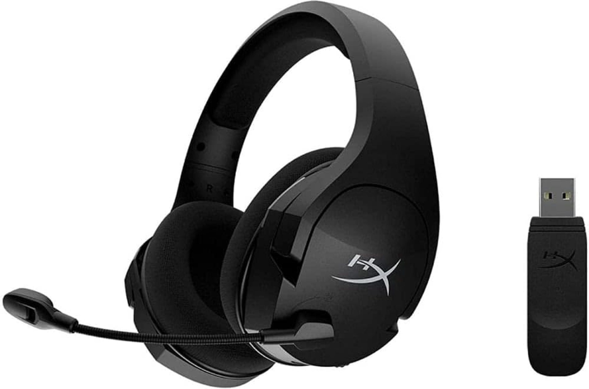 HyperX Cloud Stinger Core – Wireless Lightweight Gaming Headset, DTS Headphone:X spatial audio, Noise Cancelling Microphone, For PC, Black HyperX Cloud Stinger Core – Wireless Lightweight Gaming Headset, DTS Headphone:X spatial audio, Noise Cancelling Microphone, For PC, Black
