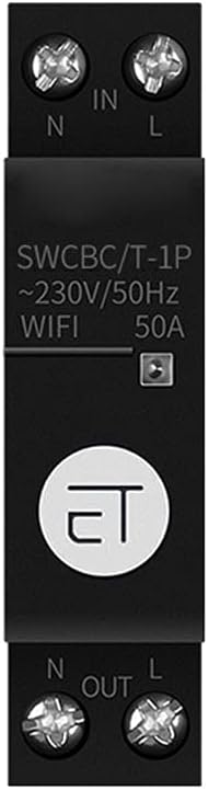 Tuya WiFi Intelligent Timing Circuit Breaker Installation Smartphone APP Control Compatible with Amazon and Assistant Tmall Genie Voice Control Tuya WiFi Intelligent Timing Circuit Breaker Installation Smartphone APP Control Compatible with Amazon and Assistant Tmall Genie Voice Control