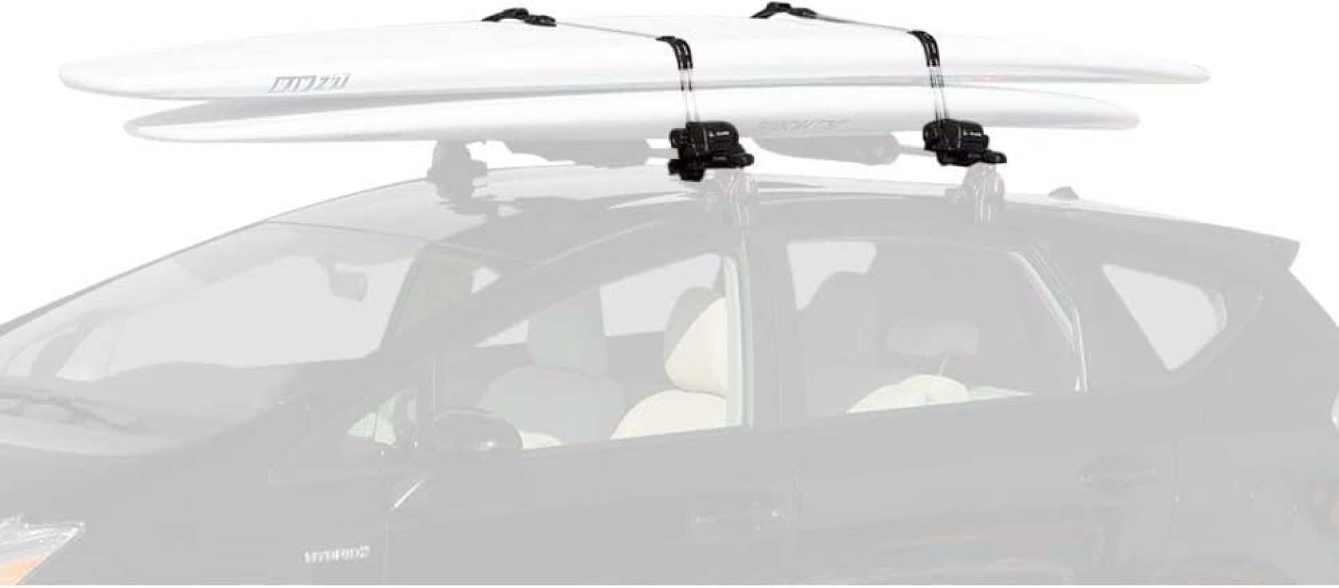 INNO INA446 Surf-Wind-Long Board Locking Roof Carrier w/Board Pads – Holds (1) Kayak or (1) Canoe or (2) SUP/Wind/Surf-Boards INNO INA446 Surf-Wind-Long Board Locking Roof Carrier w/Board Pads – Holds (1) Kayak or (1) Canoe or (2) SUP/Wind/Surf-Boards