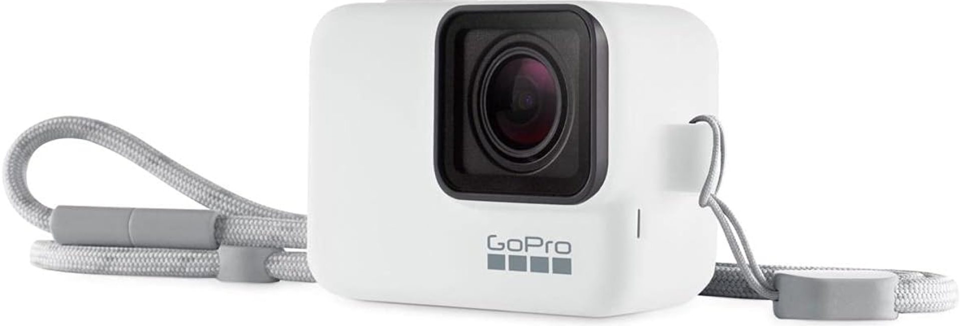 GoPro Sleeve + Lanyard in White Hot (HERO7 Black/HERO7 Silver/HERO7 White/HERO6 Black/HERO5 Black) – Official GoPro Accessory GoPro Sleeve + Lanyard in White Hot (HERO7 Black/HERO7 Silver/HERO7 White/HERO6 Black/HERO5 Black) – Official GoPro Accessory