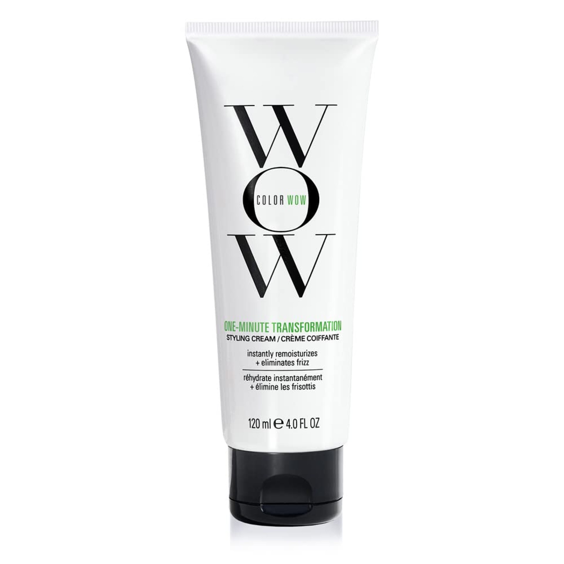 COLOR WOW One Minute Transformation – Instant frizz fix| Nourishing styling cream smooths, tames + defrizzes on the spot| Avocado oil + Omega 3’s hydrate, repair for silkier, smoother texture COLOR WOW One Minute Transformation – Instant frizz fix| Nourishing styling cream smooths, tames + defrizzes on the spot| Avocado oil + Omega 3’s hydrate, repair for silkier, smoother texture