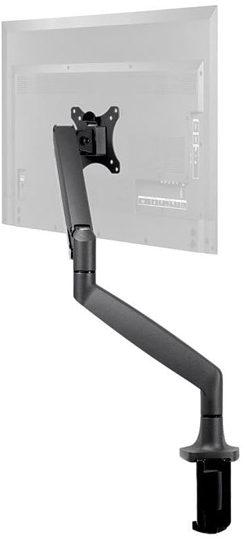 Monoprice Single Monitor Adjustable Gas Spring Desk Mount – Black, Supports Up to 34 inch Monitors, 19.8 LBS Display Weight, Smooth Full-Motion Black – Workstream Collection Monoprice Single Monitor Adjustable Gas Spring Desk Mount – Black, Supports Up to 34 inch Monitors, 19.8 LBS Display Weight, Smooth Full-Motion Black – Workstream Collection