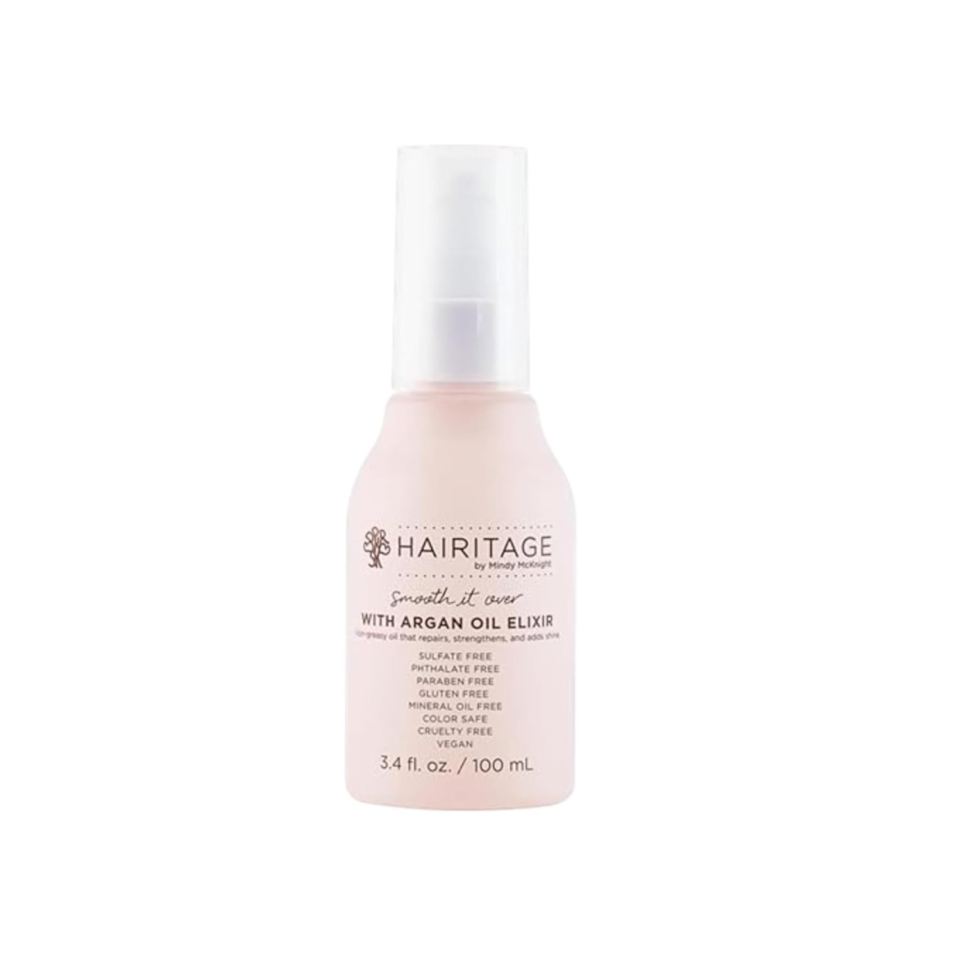 Hairitage Smooth It Over – Argan Oil – Lightweight Formula for Conditioner + Styling + Finishing – Repairs Hair + Controls Flyaways + Breakage – Formulated with Argan Oil + Avocado Oil, 3.4 FL OZ Hairitage Smooth It Over – Argan Oil – Lightweight Formula for Conditioner + Styling + Finishing – Repairs Hair + Controls Flyaways + Breakage – Formulated with Argan Oil + Avocado Oil, 3.4 FL OZ