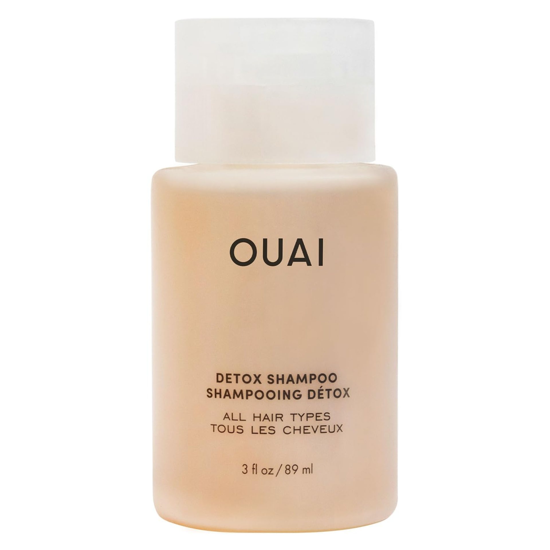 OUAI Detox Shampoo Travel Size – Clarifying Shampoo for Build Up, Dirt, Oil, Product and Hard Water – Apple Cider Vinegar & Keratin for Clean, Refreshed Hair – Sulfate-Free Hair Care (3 oz) OUAI Detox Shampoo Travel Size – Clarifying Shampoo for Build Up, Dirt, Oil, Product and Hard Water – Apple Cider Vinegar & Keratin for Clean, Refreshed Hair – Sulfate-Free Hair Care (3 oz)