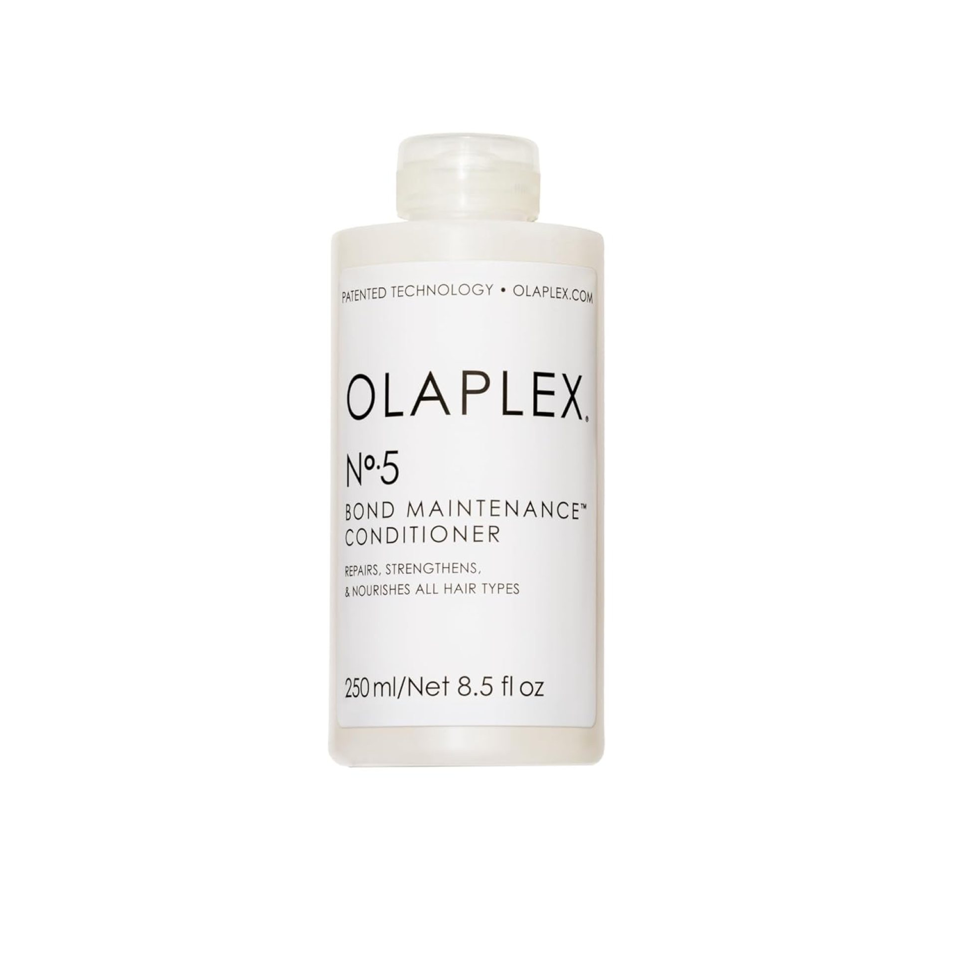 Olaplex No. 5 Bond Maintenance Conditioner, Repairs, Strengthens, & Nourishes All Hair Types, Leaving Hair Feeling Soft & Adds Shine, 8.5 fl oz Olaplex No. 5 Bond Maintenance Conditioner, Repairs, Strengthens, & Nourishes All Hair Types, Leaving Hair Feeling Soft & Adds Shine, 8.5 fl oz