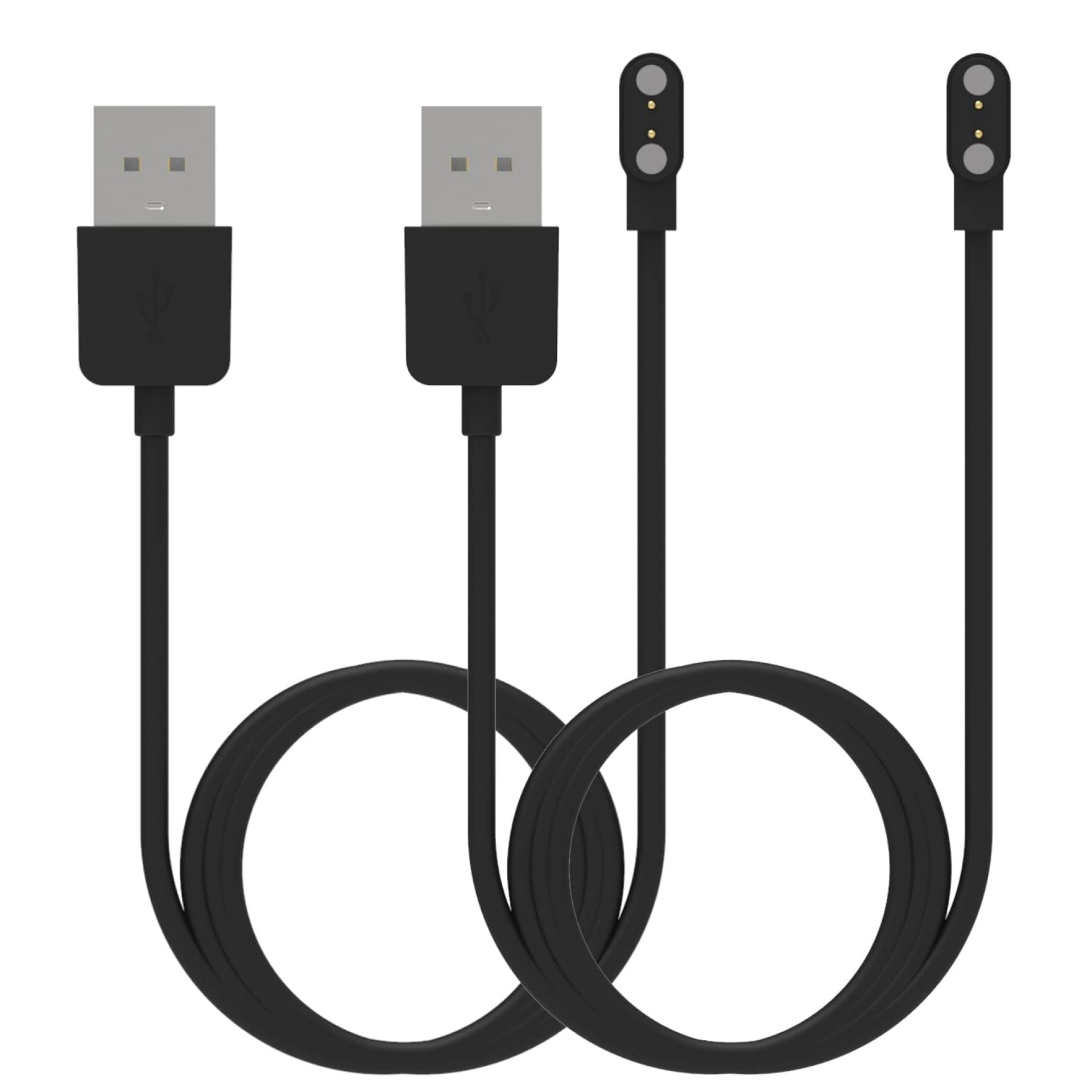 Compatible with TOZO S7 S6 S5 S4 S3 S2 Smart Watch Charger, Replacement USB Charging Cable 3.3 Ft Cord for TOZO S2 Pro/44mm/40mm Smart Watch (Black) Compatible with TOZO S7 S6 S5 S4 S3 S2 Smart Watch Charger, Replacement USB Charging Cable 3.3 Ft Cord for TOZO S2 Pro/44mm/40mm Smart Watch (Black)