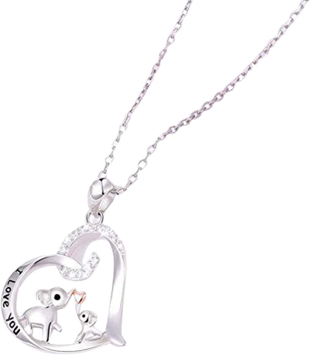 Womens 925 Sterling Silver Crystal Heart Infinity Necklace Rhinestone Pendant Sparkly Jewerly Valentine Birthday Gift Womens 925 Sterling Silver Crystal Heart Infinity Necklace Rhinestone Pendant Sparkly Jewerly Valentine Birthday Gift