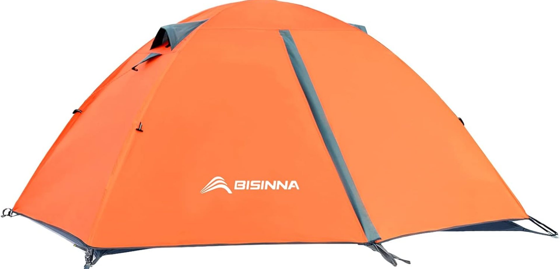 BISINNA 2/4 Person Camping Tent Lightweight Backpacking Tent Waterproof Windproof Two Doors Easy Setup Double Layer Outdoor Tents for Family Camping Hunting Hiking Mountaineering Travel BISINNA 2/4 Person Camping Tent Lightweight Backpacking Tent Waterproof Windproof Two Doors Easy Setup Double Layer Outdoor Tents for Family Camping Hunting Hiking Mountaineering Travel