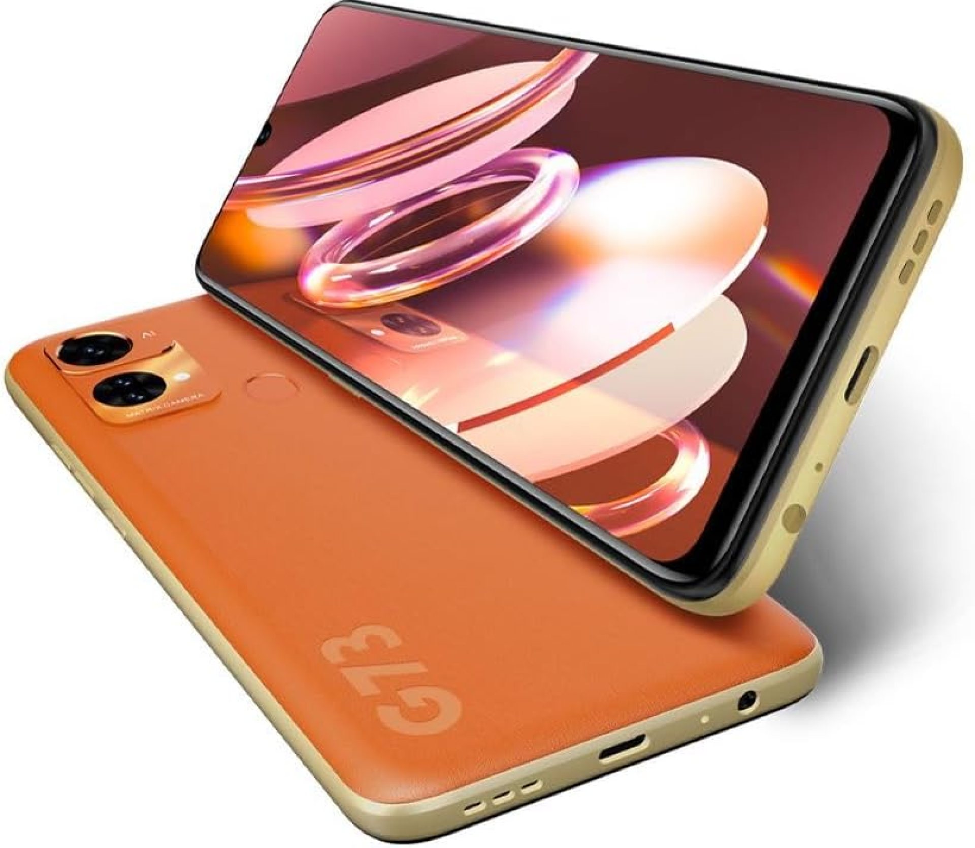 BLU G73 | 2023 | 3-Day Battery | Unlocked | 6.8” HD+ Infinity Display | 128/6GB | Triple 50MP Camera | US Version | US Warranty (Orange) BLU G73 | 2023 | 3-Day Battery | Unlocked | 6.8” HD+ Infinity Display | 128/6GB | Triple 50MP Camera | US Version | US Warranty (Orange)