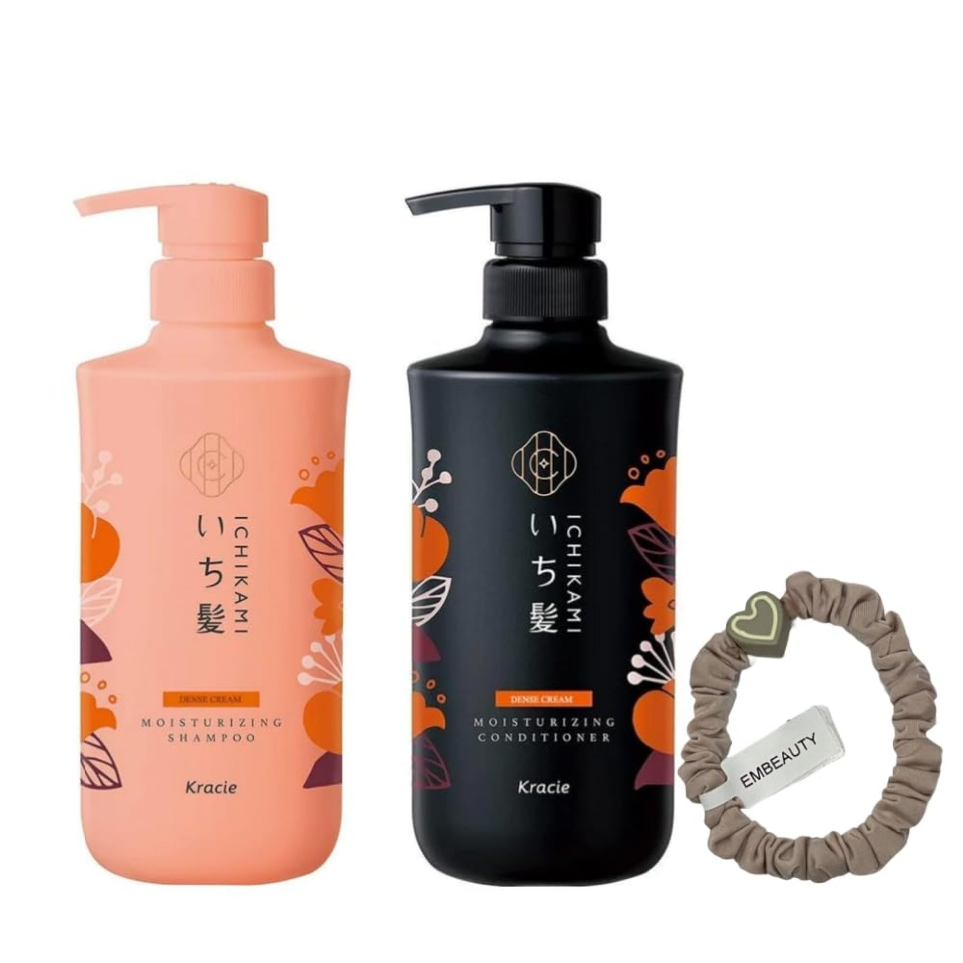 Ichikami Moisturizing Shampoo & Conditioner Set 480ml+480ml + 1 hair tie Ichikami Moisturizing Shampoo & Conditioner Set 480ml+480ml + 1 hair tie